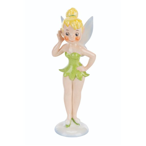 A Tinker Bell Ceramic Figurine by Goebel.