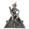 Image 2 : A Pewter "Peter Pan" Desk Clock.