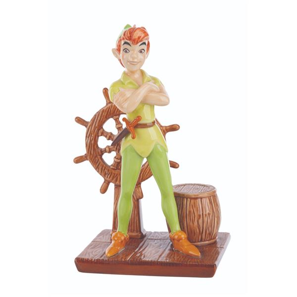 A Peter Pan Ceramic Figure by Royal Doulton.