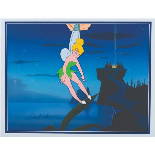 A Frank and Ollie Signed Tinker Bell Production Cel.