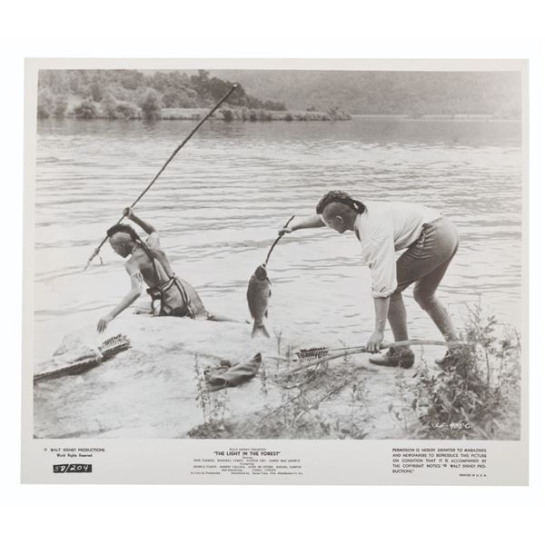 A "Light in the Forest" Lobby Card.