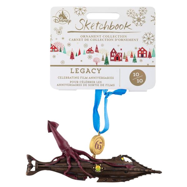 A "20,000 Leagues Under the Sea" 65th Anniversary Ornament.