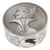 Image 1 : A Pewter and Bone China Maleficent Trinket Box.