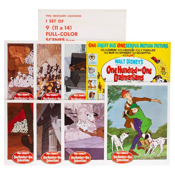 A Set of Original Release "One Hundred and One Dalmatians" Lobby Cards.