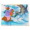 Image 2 : A Winnie the Pooh Film Strip Original Cel & Background.