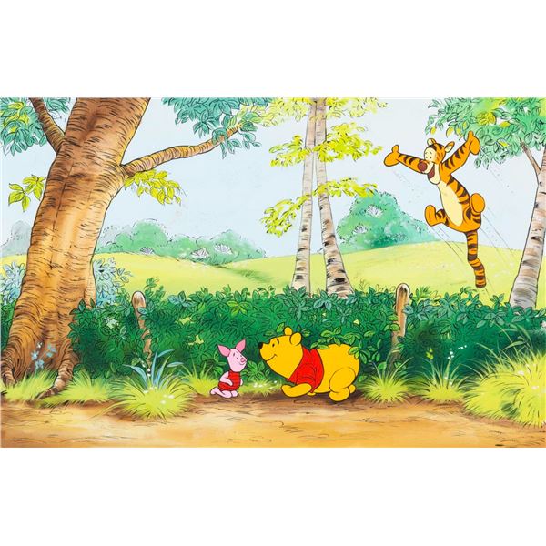 Winnie the Pooh Original Book Art.