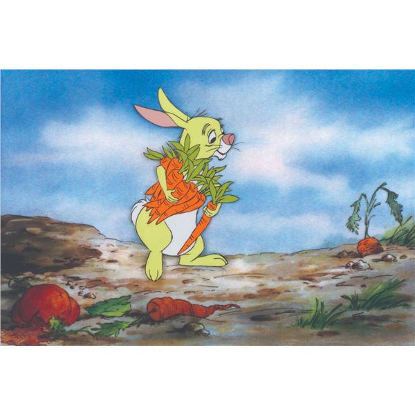 A "The Many Adventures of Winnie the Pooh" Original Production Cel.