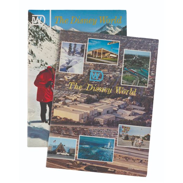 A Pair of The Disney World Magazines.