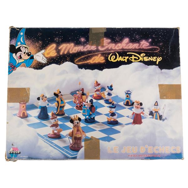 An Educo Walt Disney Chess Set.
