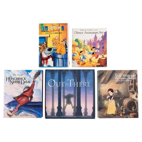 A Collection of Mini Disney Animation Books.