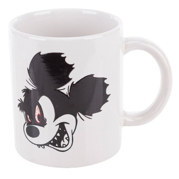 A "Runaway Brain" Magic Color Changing Crew Gift Mug.