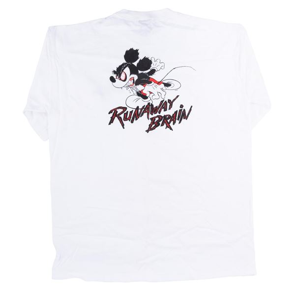 A "Runaway Brain" Crew T-Shirt.