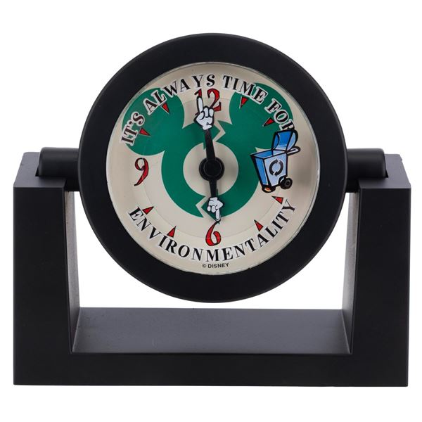 A Disney Environmentality Desk Clock.
