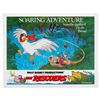 Image 1 : A "The Rescuers" Half-Sheet Poster.