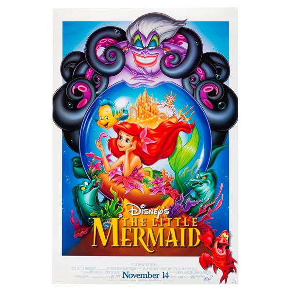 A "The Little Mermaid" Re-Release One-Sheet.