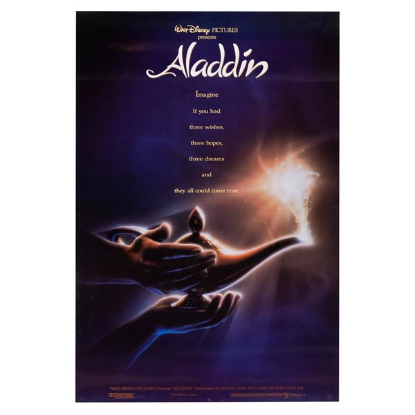 An "Aladdin" One-Sheet.