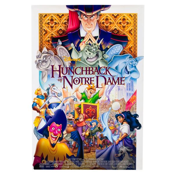 A "The Hunchback of Notre Dame" One-Sheet.