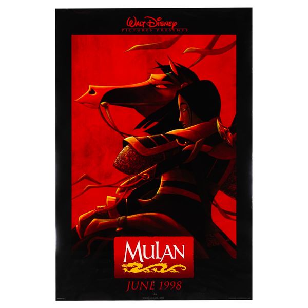 A "Mulan" Teaser One-Sheet.