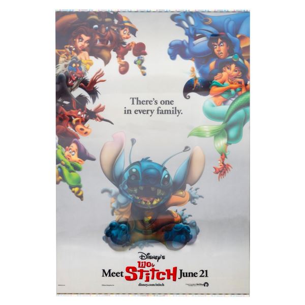 A "Lilo & Stitch" Lenticular Poster.