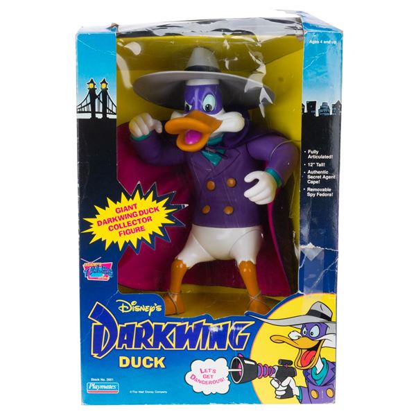 A Large "Darkwing Duck" Collector Figure.