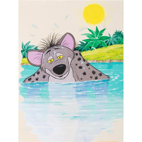 Original Disney Storybook Hyena Artwork.