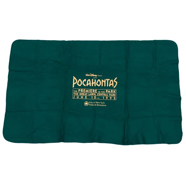 A "Pocahontas" Central Park Premiere Blanket.