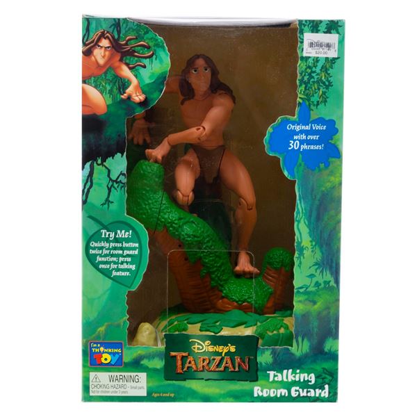 A "Tarzan" Talking Room Guard Figure.