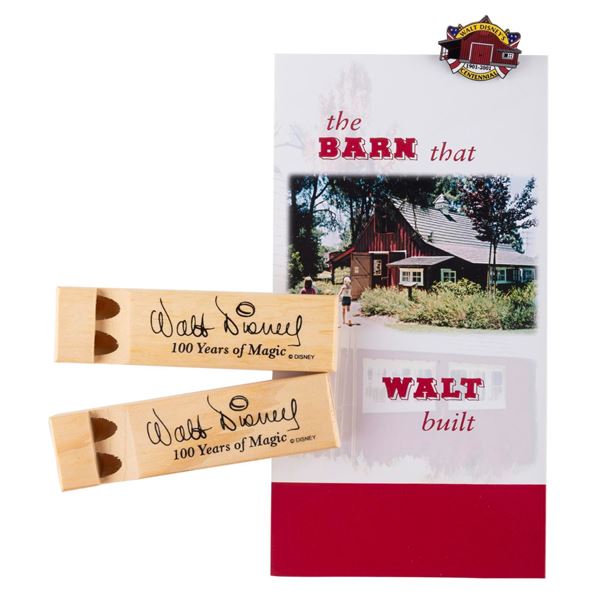 A Walt Disney’s Train Barn Collection.