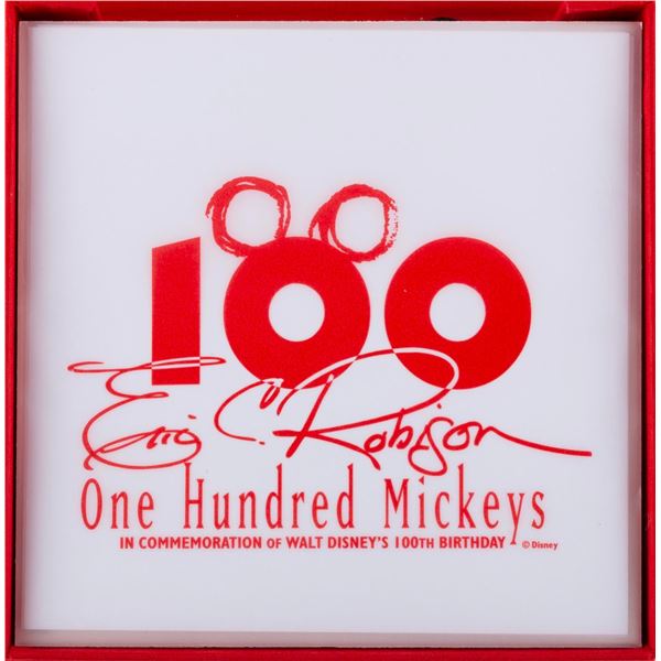 A One Hundred Mickeys Print Collection.