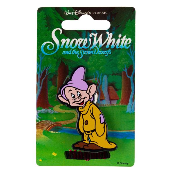 A "Snow White and the Seven Dwarfs" Dopey Figural Button.