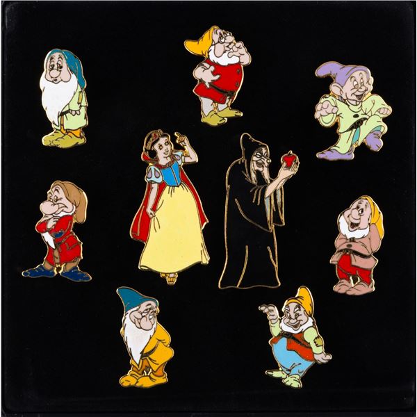 A Cast Member "Snow White" 50th Anniversary Pin Set.