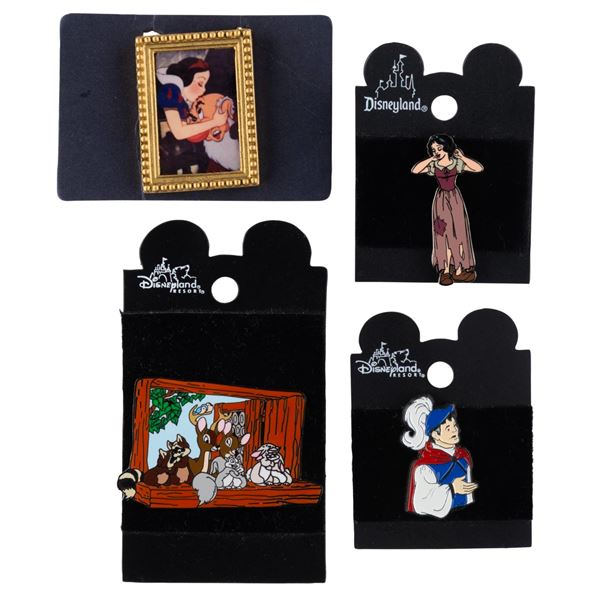A Set of "Snow White and the Seven Dwarfs" Pins.