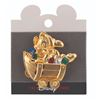 Image 1 : A Golden Dopey Mine Cart Pin.