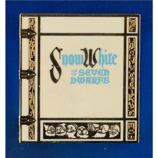 A Disney Catalog "Snow White and the Seven Dwarfs" Storybook Pin.