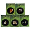 Image 1 : A Set of "Bambi" 60th Year Pins.