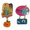 Image 1 : A Pair of "Cinderella" 100 Years of Magic Pins.