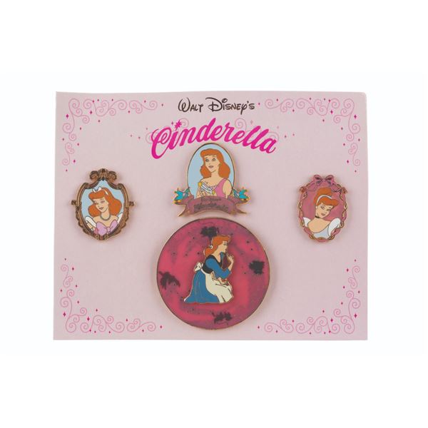 A "Rags to Royal" Set of Cinderella Pins.