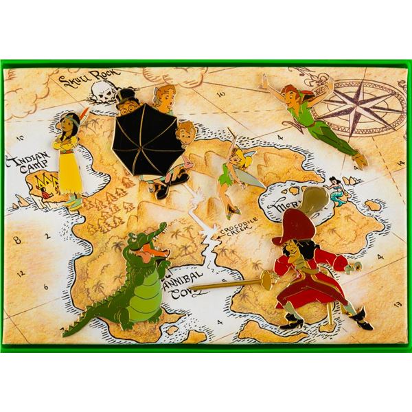 A "Peter Pan" 40th Anniversary Pin Set.