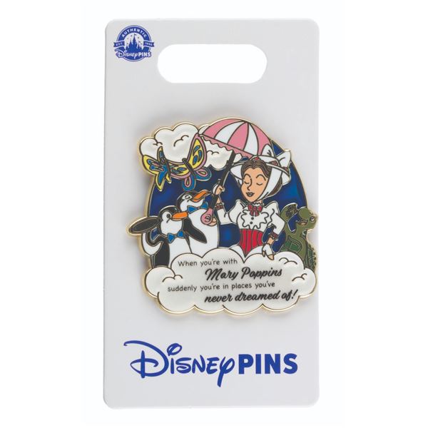 A Disney Pins "Mary Poppins" Pin.