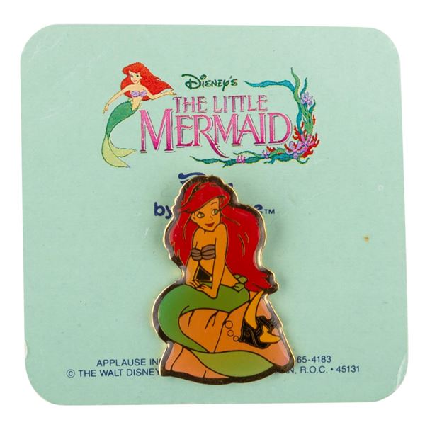 A "The Little Mermaid" Pin with Card.