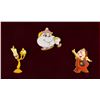 Image 1 : A WDCC "Beauty and the Beast" Pin Set.
