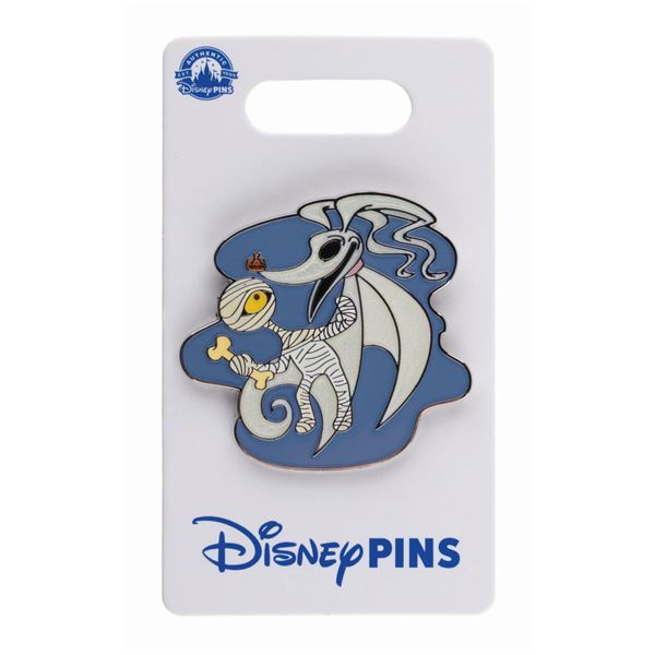A "Nightmare Before Christmas" Zero and Mummy pin.