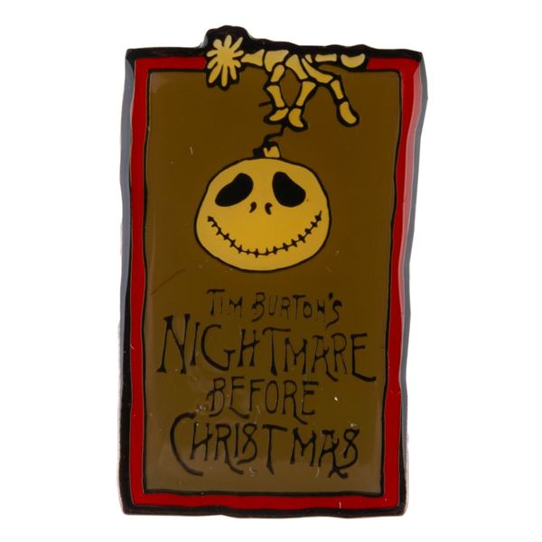 A Very Early "Nightmare Before Christmas" Pin.