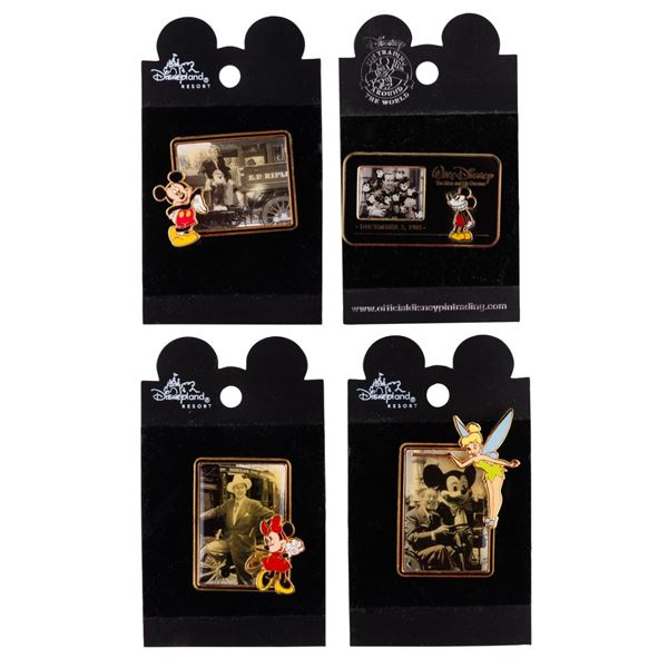 A Set of Walt’s 100th Birthday Pins.