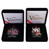 Image 2 : A Pair of Disney Villains Bad Boys & Bad Girls Pins.