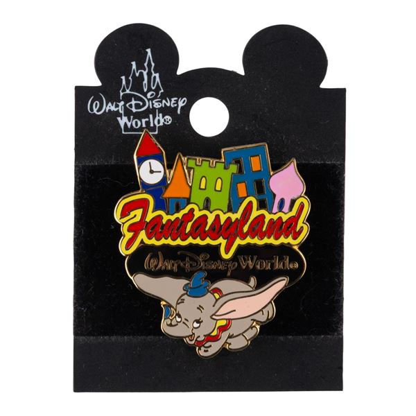 A Walt Disney World Dumbo Fantasyland Pin.