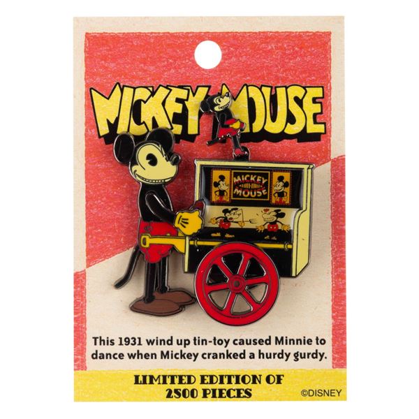 A Mickey Mouse Vintage Toy Limited Edition Pin.