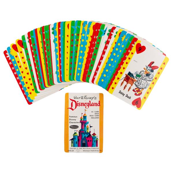 A Disneyland Card Game by Whitman.