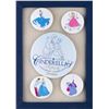 Image 1 : A Set of "Cinderella" 50th Anniversary Buttons.