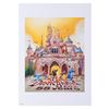 Image 1 : A Disneyland 55th Anniversary Print.